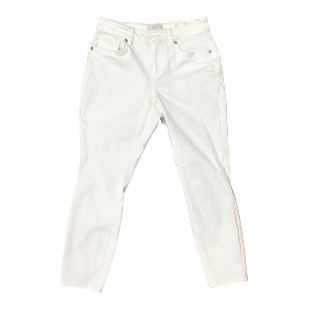 LOFT Curvy Girl Ankle Pants - Picture 2 of 4